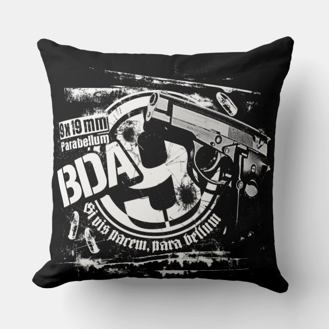Coussin BDA 9 Pilote Lève Pilote (Recto)