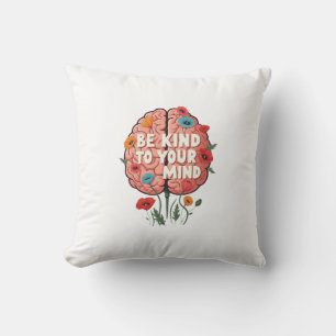 Coussin be kind to your mind cushion