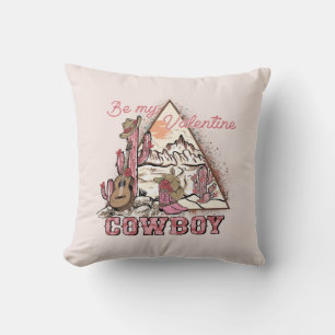 Coussin Be My Valentine - Cowboy Pays de l'Ouest