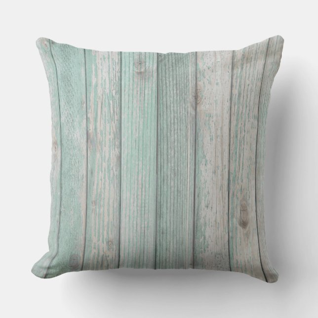 Coussin Beach Cottage Wood (Recto)
