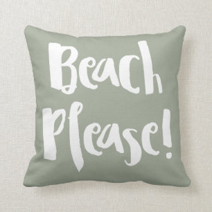 Coussin « Beach Please ! «