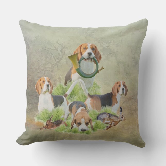 Coussin Beagle (Recto)