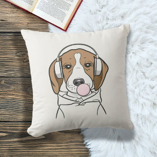 Coussin Beagle de refroidissement avec Bubblegum mignon ch