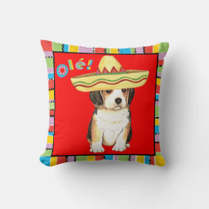 Coussin Beagle Fiesta