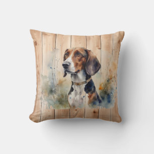 Coussin Beagle ou chasseur de chasses de chasses de chiens