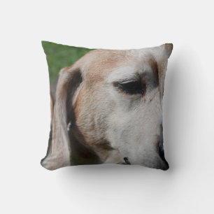 Coussin beagle portrait