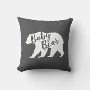 Coussin Bear Baby shower Woodland Lodge