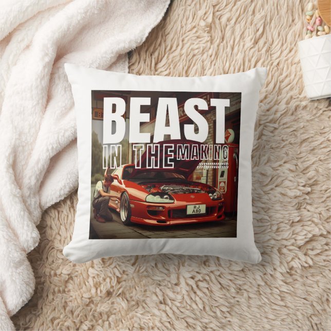 Coussin Beast in the making (Légendes JDM) Lancer l'oreill (Couverture)