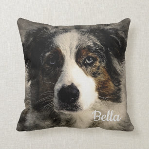 Coussin Beau Berger Australien Personnalisé sur Mesure