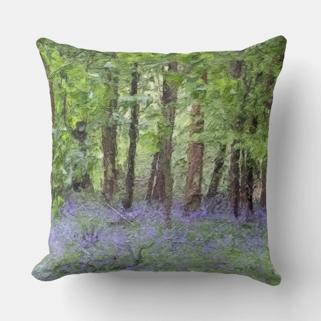 Coussin Beau Bluebell Wood (Recto)