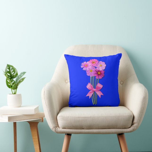 Coussin Beau bouquet de fleurs pour les amateurs de fleurs (Chaise)