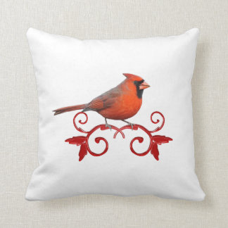 Coussin Beau cardinal