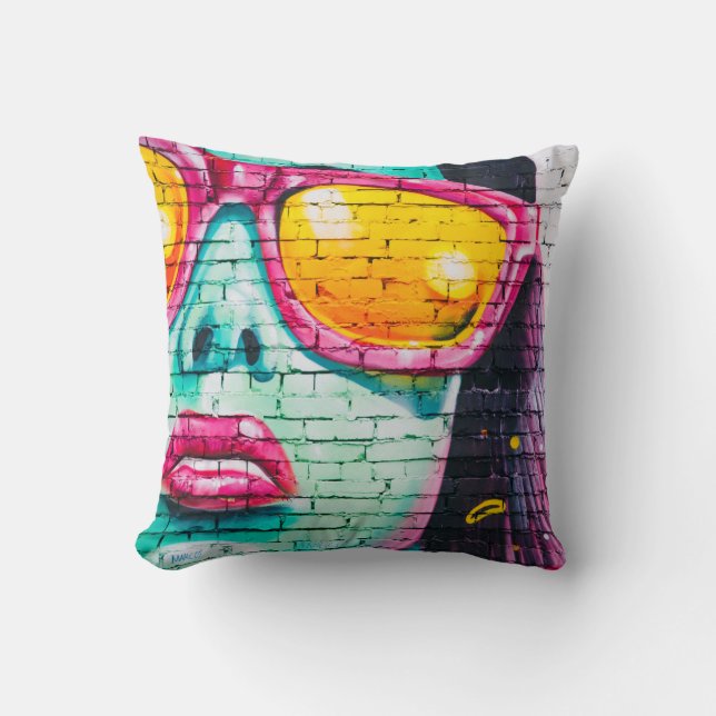 Coussin Beau Graffiti (Recto)