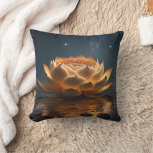 Coussin Beau Lotus élégant, Zen