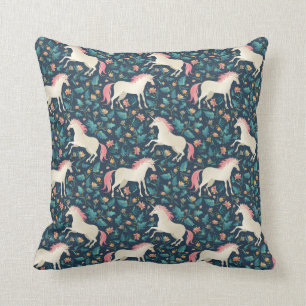 Coussin Beau motif magique de licorne