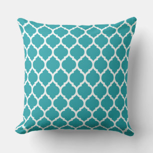 Coussin Beau motif moroccan à treillis en quatrefeuille sa