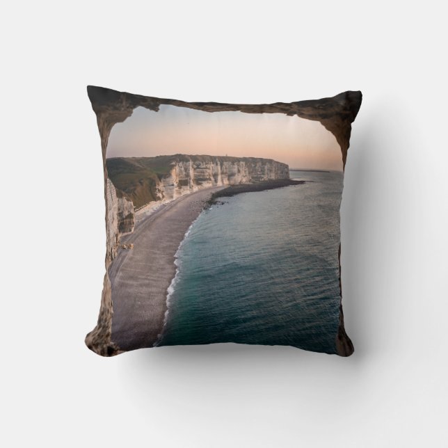 Coussin Beau Paysage marin (Recto)