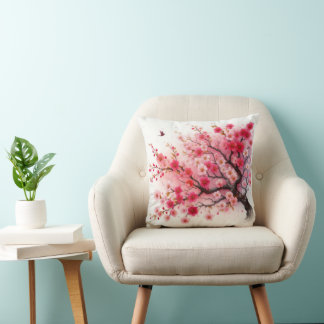 Coussin Beau Sakura Tree