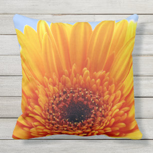 Coussin Beau tournesol jaune