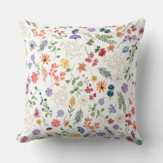Coussin Beaucoup de fleurs colorées pour décorer votre mai