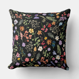 Coussin Beaucoup de fleurs colorées pour décorer votre mai