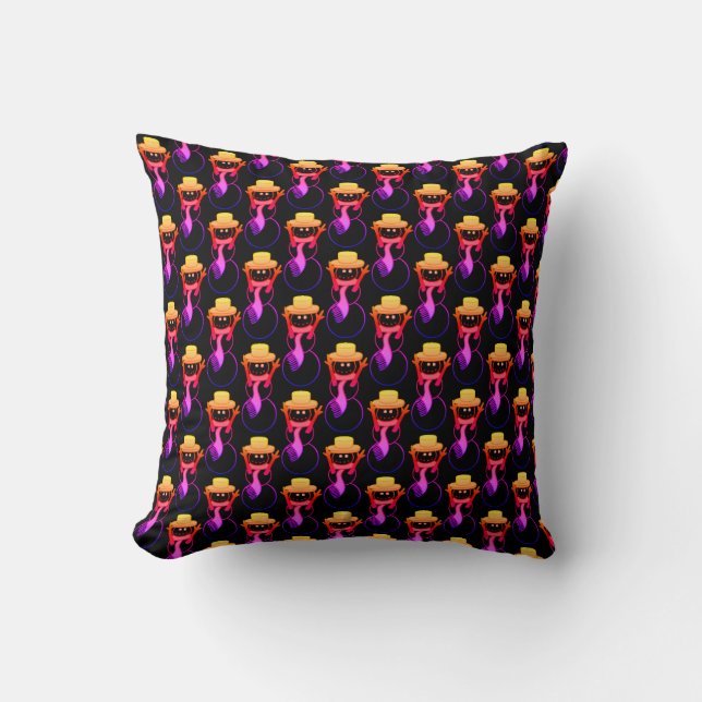 Coussin Beaucoup et beaucoup de bonhommes de neige canapé  (Recto)