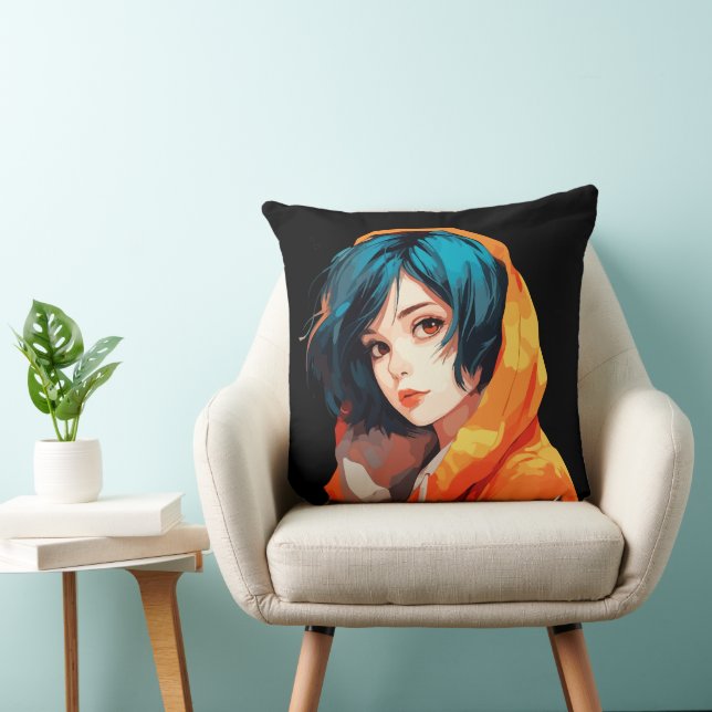 Coussin Beauté Animée Vibrante (Chaise)