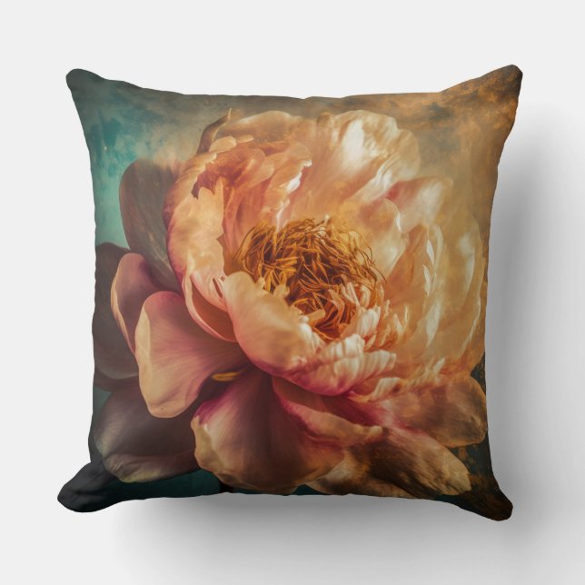 Coussin Beauté de la pêche (Recto)