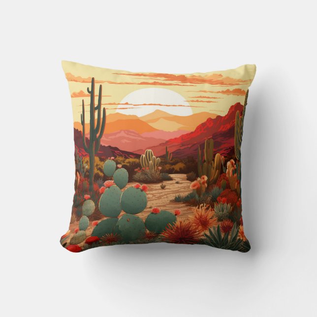 COUSSIN BEAUTÉ DU DÉSERT #1 (Recto)