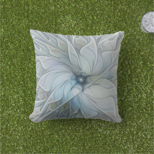 Coussin Beauté élégante Moderne Abstraite Fractal Art Flow