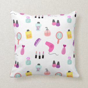 Coussin Beauté et motif Girly de toilettage pour la pièce