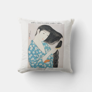 Coussin Beautés féminines japonaises - Goyō Hashiguchi