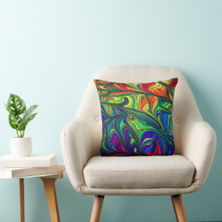 Coussin Beautiful Abstract Throw Pillow