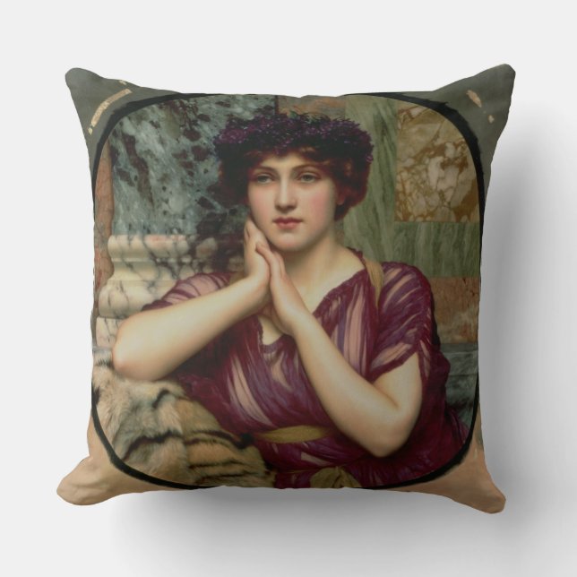 Coussin Beauty classique, 1901 (huile sur la toile) (Recto)