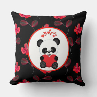 Coussin Beauty panda pillow design