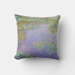 Coussin Beaux-arts 1903 de Claude Monet de nénuphars