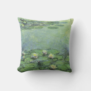 Coussin Beaux-arts 1914 de Claude Monet de nénuphars