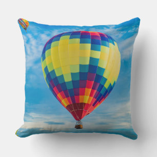 Coussin Beaux Ballons à air chaud