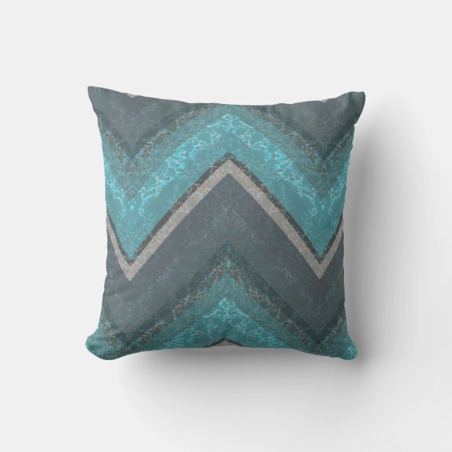 Coussin Beaux bleus (Recto)