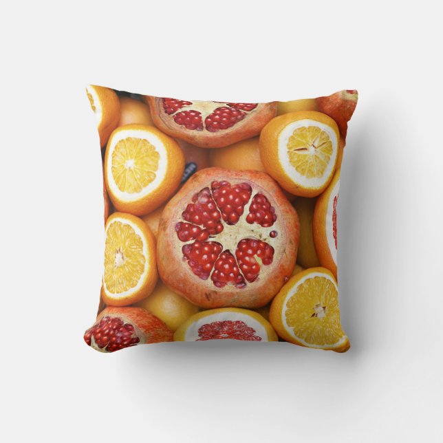 Coussin Beaux Fruits Et Légumes (Recto)