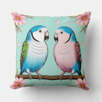 Beaux perroquets illustratifs ensemble