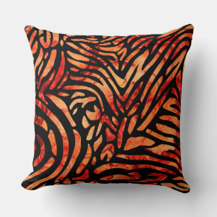 Coussin Beaux rubans de zibra réécrits