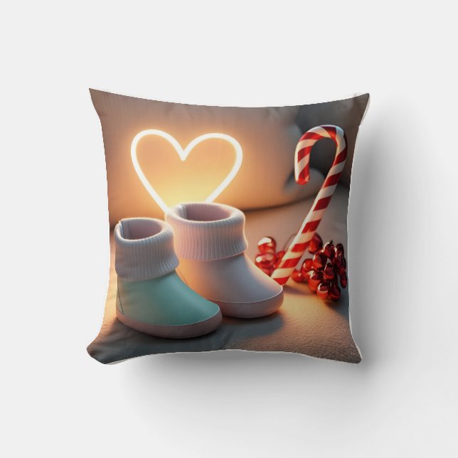 Coussin Bébé 3D adorable - Double la gentillesse! (Recto)