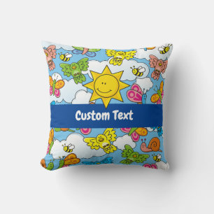 Coussin Bébé Animaux Arrière - plan