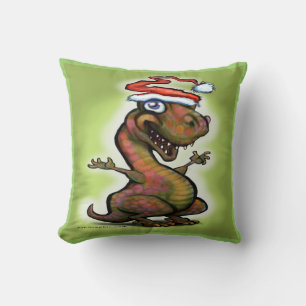 Coussin Bébé de Noël T-Rex Dinosaur