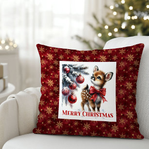 Coussin Bébé élégant Faon Literie d'hiver Chambre d'enfant