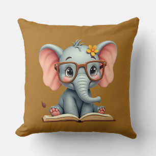Coussin Bébé éléphant sage