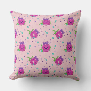 Coussin Bébé endormi fille Kawaii Octopus