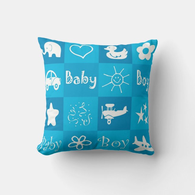 Coussin Bébé garçon (Recto)