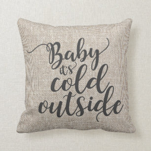 Coussin Bébé Il fait froid dehors
